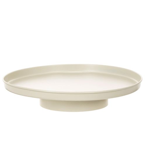 Decorative tray 30 cm metal saucer for plant decoration