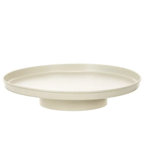 Decorative tray 30 cm metal saucer for plant decoration buy online | Floristik24.ie