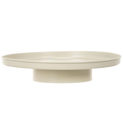 Decorative tray 30 cm metal saucer for plant decoration | Floristik24.ie