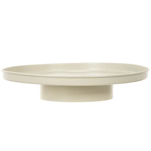 Decorative tray 30 cm metal saucer for plant decoration | Floristik24.ie