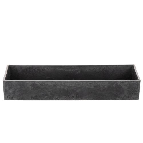 Rectangular tray with handles, decorative tray for table, 32cm | Floristik24.ie