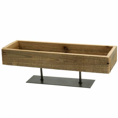 Decorative tray wood at the foot 40cm