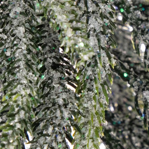 Artificial Christmas tree with base, frosted, as winter decoration, 90cm | Floristik24.ie