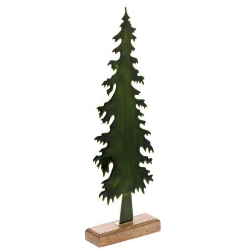 Decorative Christmas tree on a wooden base, table decoration, Christmas, 46cm