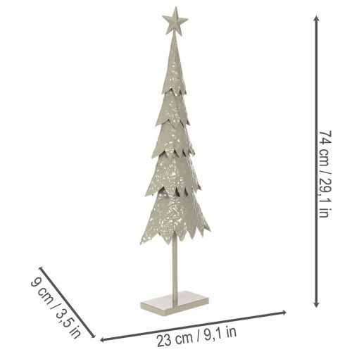 Decorative Christmas tree on a