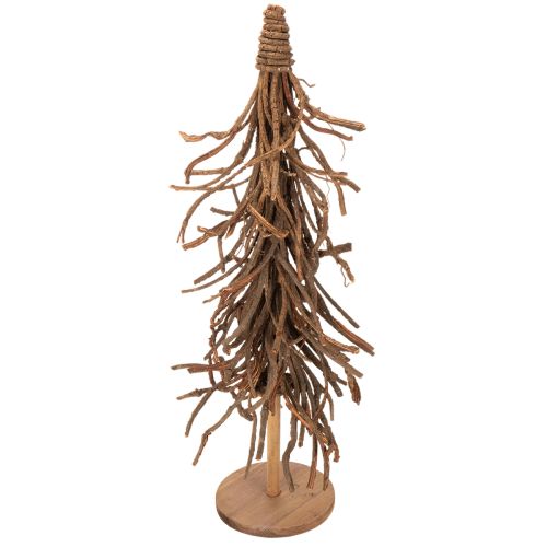 Decorative tree made of willow branches on a wooden base, 68cm buy online | Floristik24.ie