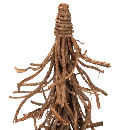 Decorative tree made of willow branches on a wooden base, 68cm | Floristik24.ie