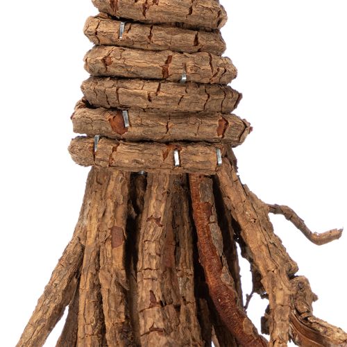 Decorative tree made of willow branches on a wooden base, 68cm | Floristik24.ie