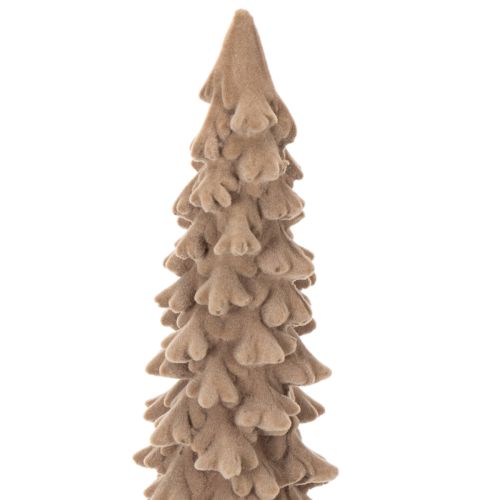 Decorative flocked Christmas