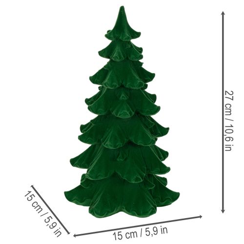 Christmas tree decoration for festive table decoration 27cm | Floristik24.ie