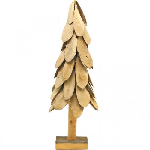 Floristik24 Deco Christmas tree wood rustic Christmas tree H55cm