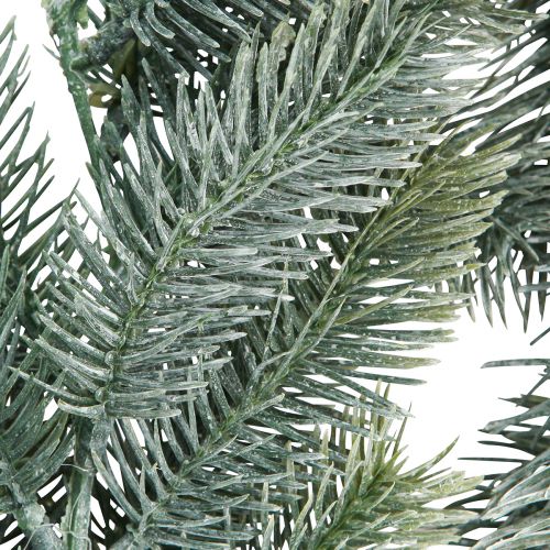 Floristik24 Fir garland fir green iced Christmas garland 160cm