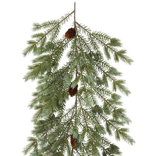 Floristik24 Fir Garland Christmas Garland Green with Cones 180cm