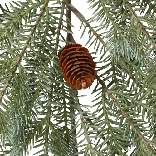 Floristik24 Fir Garland Christmas Garland Green with Cones 180cm