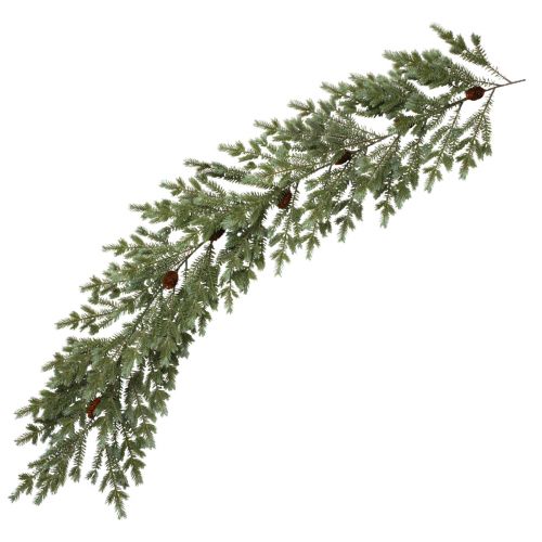 Floristik24 Fir Garland Christmas Garland Green with Cones 180cm