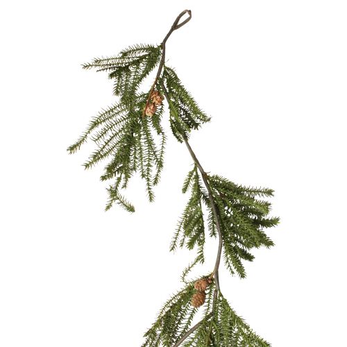 Product Artificial fir garland with cones, 165cm, Christmas decoration
