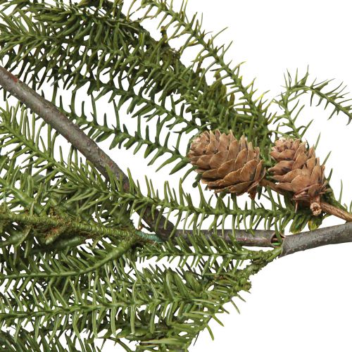 Product Artificial fir garland with cones, 165cm, Christmas decoration