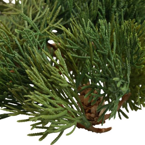 Product Artificial fir garland 160cm, Christmas decoration, wall & window decoration, cedar look