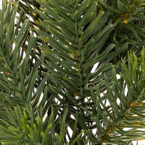 Artificial fir green wreath for door decoration, 35cm | Floristik24.ie