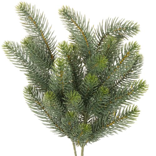 Artificial fir branch, festive window decoration, 50cm, 3 pieces