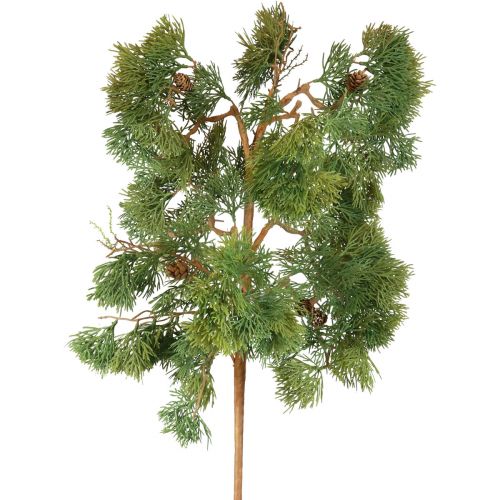 Floristik24 Fir branch artificial fir green cedar branch cones 85cm