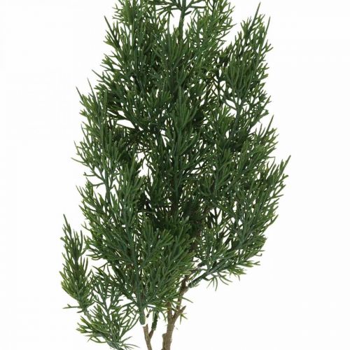 Floristik24 Decorative branch Thuja Artificial cypress branch Christmas green 81cm