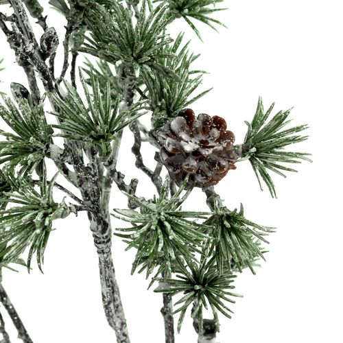 Floristik24 Fir branch whitewashed green 46cm