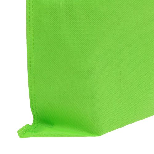 Floristik24 Bag green made of fleece 37.5cm x 46cm 24pcs