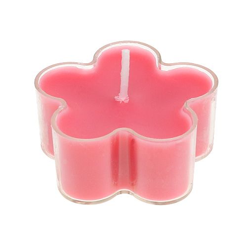 Tealight flower with scent Ø4,5cm x 2cm 6pcs