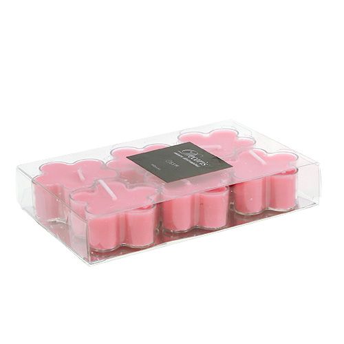 Floristik24 Tealight flower with scent Ø4,5cm x 2cm 6pcs