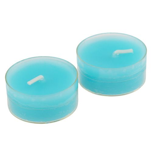 Floristik24 Tealights turquoise 18 pcs