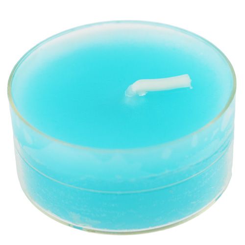 Floristik24 Tealights turquoise 18 pcs