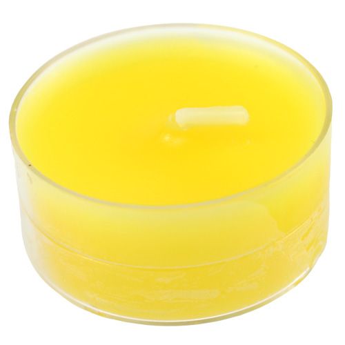 Product Tea lights yellow 18pcs