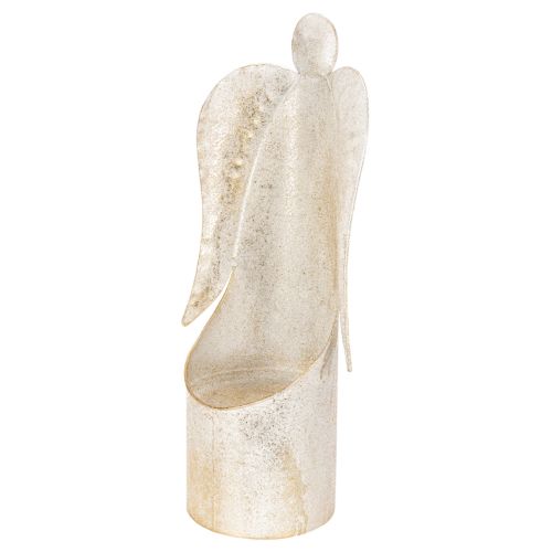Angel figurine candle holder,