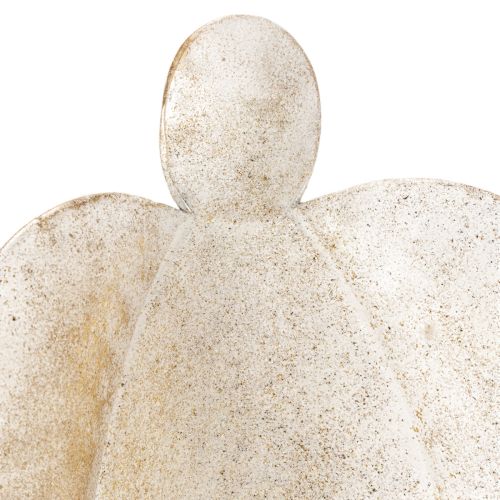 Angel figurine candle holder,