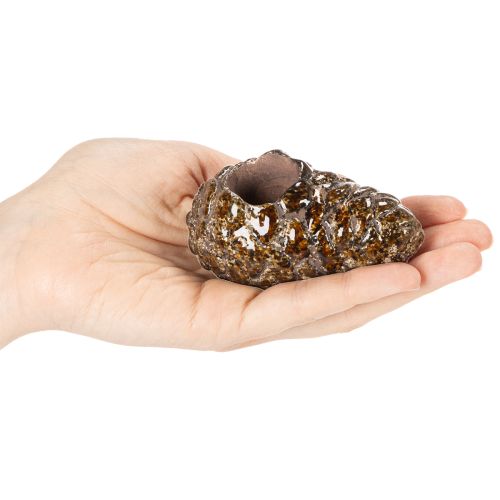 Tealight holder pine cone design candle holder 8cm 3pcs | Floristik24.ie