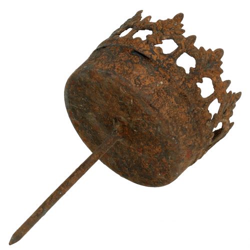 Product Tealight holder for sticking rust Ø5.2cm H10.5cm 4pcs