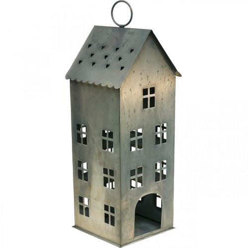 Floristik24 Lichthaus tealight holder Metal tealight house 43×17×17cm