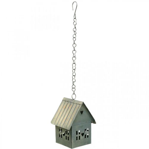 Floristik24 Lichthaus tealight holder metal for hanging H12.5cm