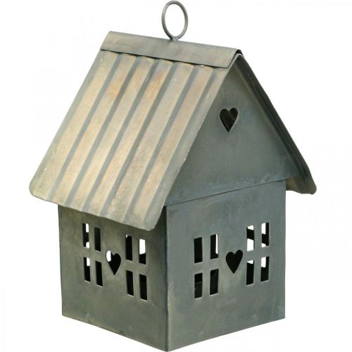 Floristik24 Lichthaus tealight holder metal for hanging H12.5cm