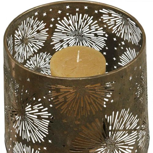 Floristik24 Tea light lamp candle holder floor lamp vintage metal Ø25cm H57.5cm