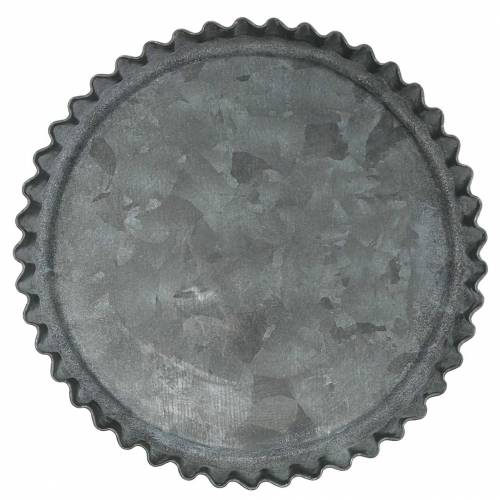 Floristik24 Decorative plate baking mold set zinc Ø7.8–11.5cm H1.3cm