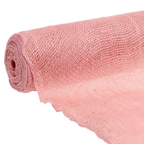 Table hinge jute pink 50cm x 910cm