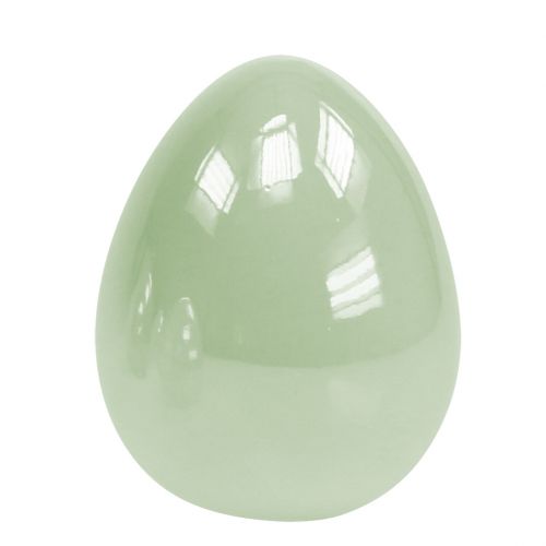 Floristik24 Table decoration egg pastel green 15cm