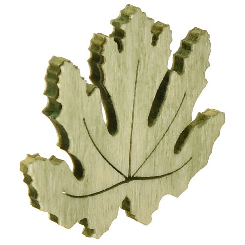 Product Table decoration autumn scatter decoration wooden decoration maple leaf 4cm 72 pcs