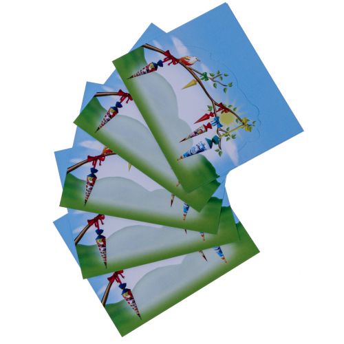 Product Table decoration school enrollment, place cards school start decoration 6×9cm 6pcs