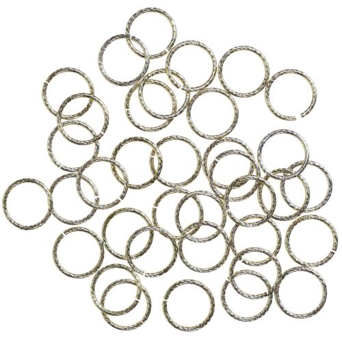 Floristik24 Table decoration wedding wedding rings decorative rings gold Ø2cm 50 pieces
