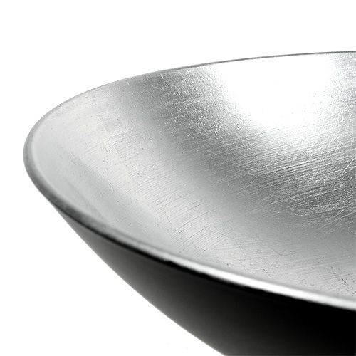 Floristik24 Table decoration bowl silver Ø28cm plastic