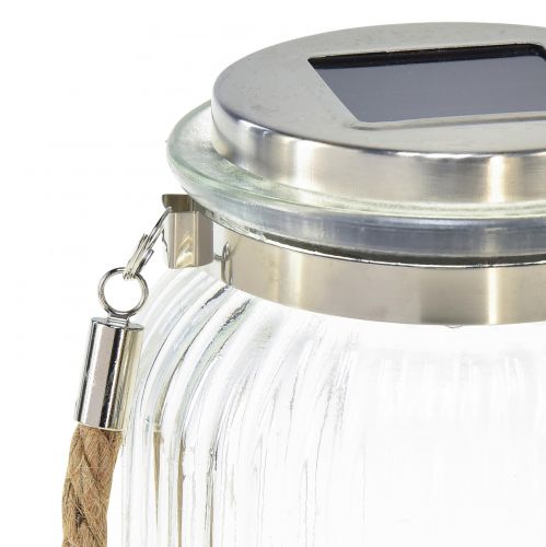 Floristik24 Table decoration solar balcony hanging lamp warm white Ø11cm H16cm