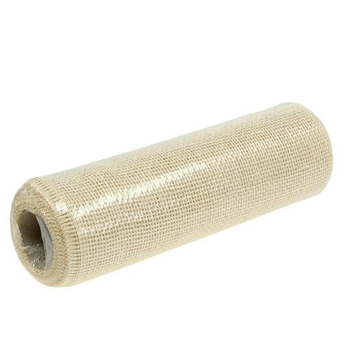 Product Table runner jute ribbon bleached 30cm 5m